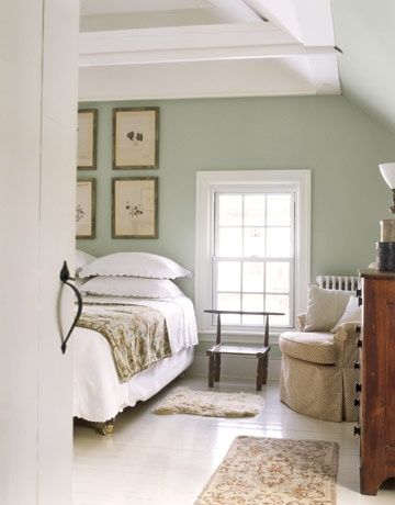 green bedroom design idea 23