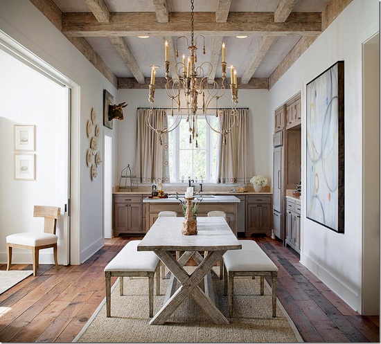 country dining room with character 9