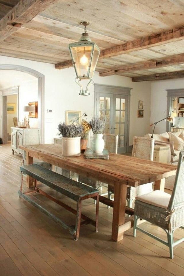 country dining room with character 7