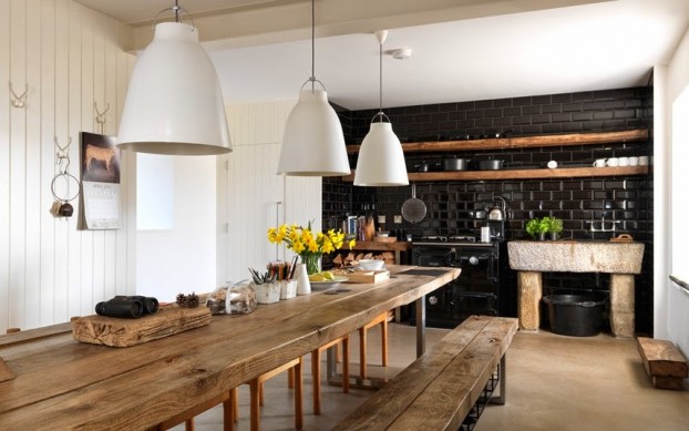 country dining room with character 10