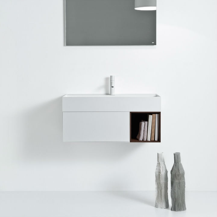 Elegant Modern Washbasin Designed With a Unique and Original Line 