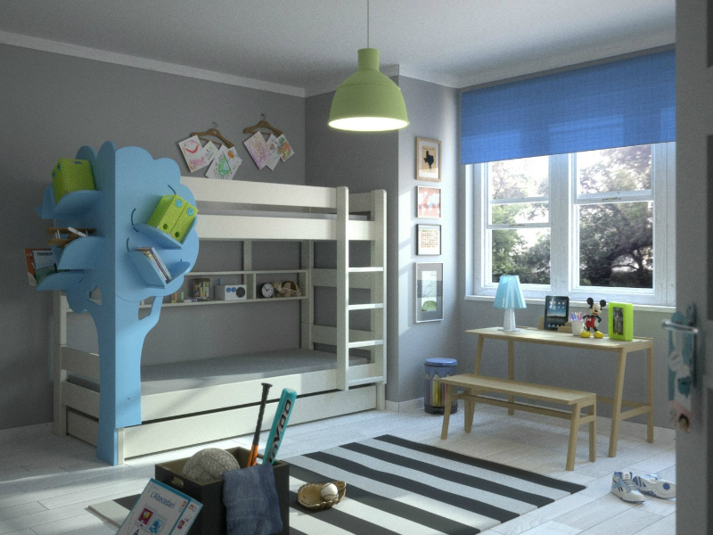 Open kids bookcase mathy by bolbs 3