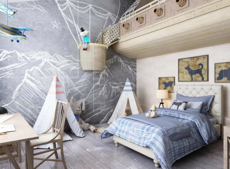 Kids’ Room Full of Adventure