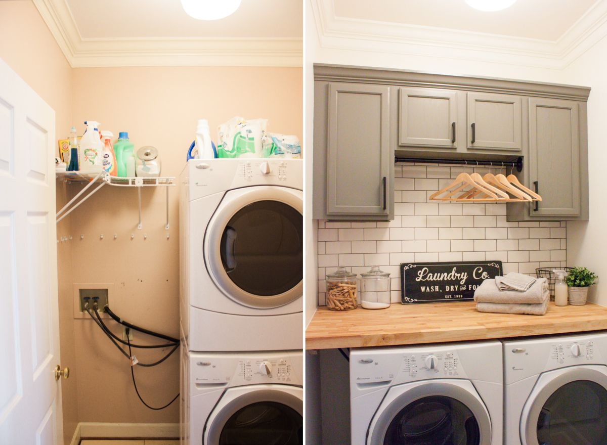 Inspiring Laundry Room Makeover Ideas With Amazing Results - Decorpion