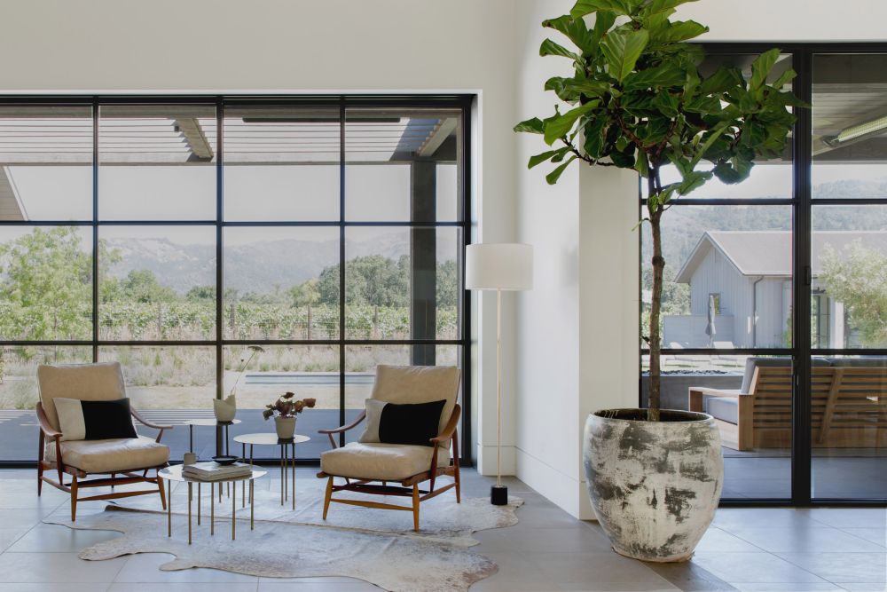 The windows bring in ample sunlight, creating a very breezy and airy ambiance throughout the spaces