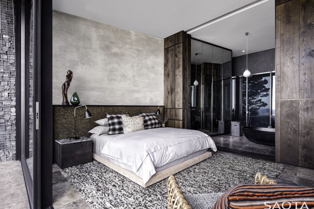 The designers paid special attention to all the finishes and textures used throughout the rooms