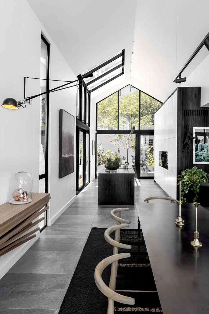 Traditional A Frame Home With Contemporary Style
