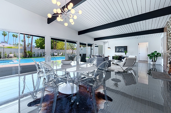 Contemporary home with sleek and polished look