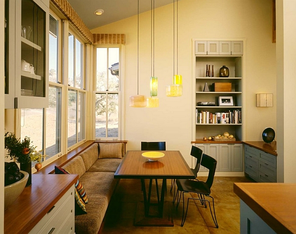 Exquisite dining area next to the kitchen
