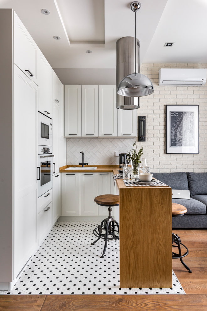 Small Apartment With Unique Yet Smooth Look