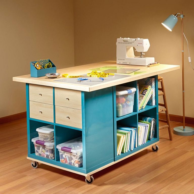 20 DIY Craft Tables and Desks