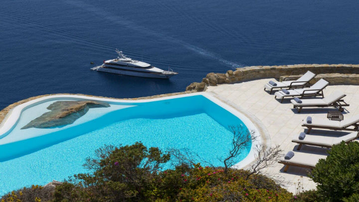 rental villa Agios Lazaros Mykonos