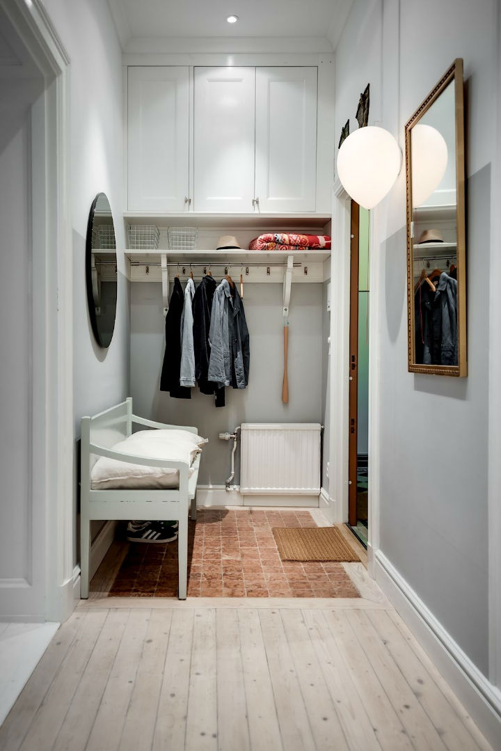 Charming Scandinavian Apartment interior design 24