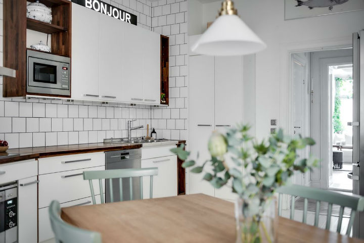 Charming Scandinavian Apartment interior design 17