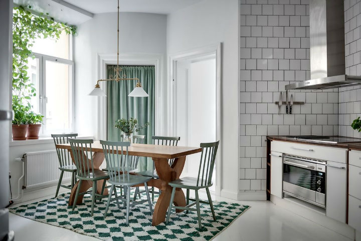 Charming Scandinavian Apartment interior design 20