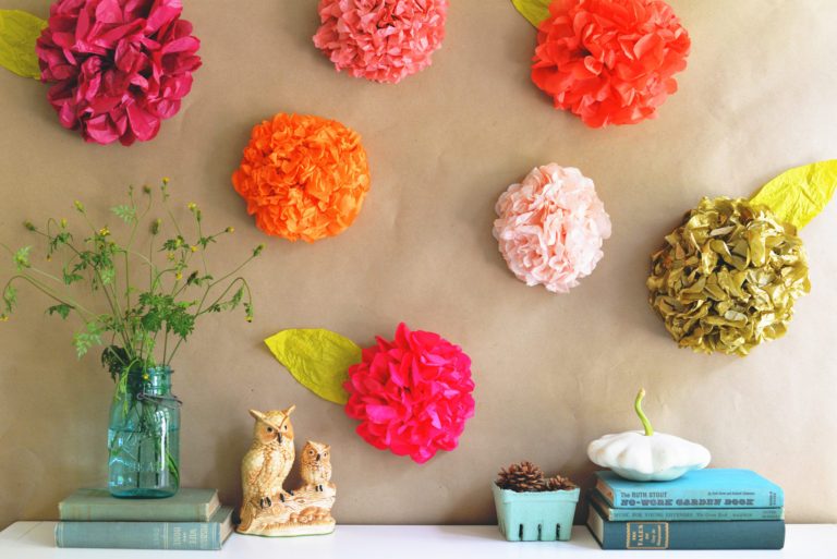 DIY Paper Flowers and How To Decorate Your Home With Them