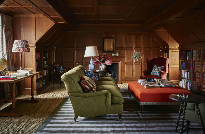 English 1960s and 70s Inspired Interior design 4