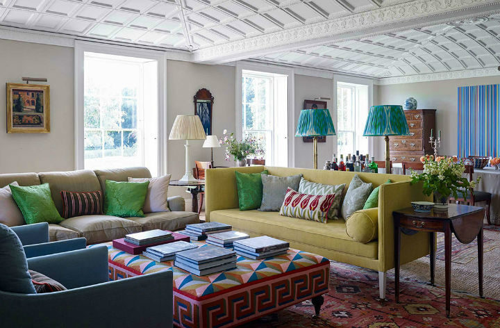 English 1960s and 70s Inspired Interior design 11