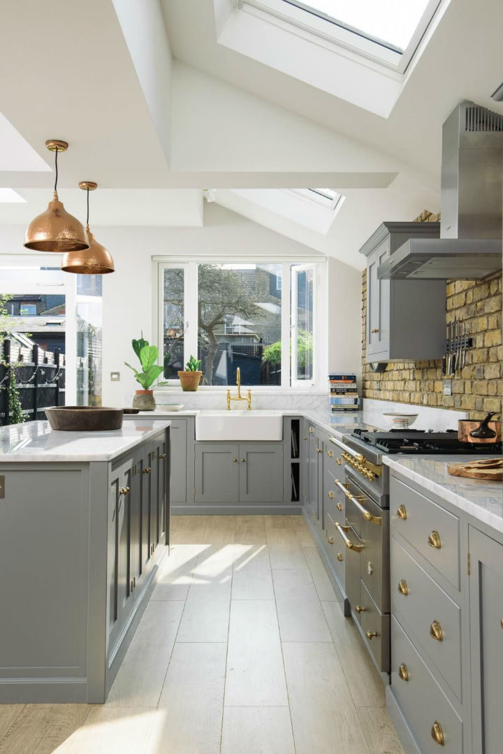 English Shaker Kitchen Design 57