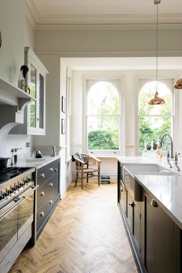 English Shaker Kitchen Design 56