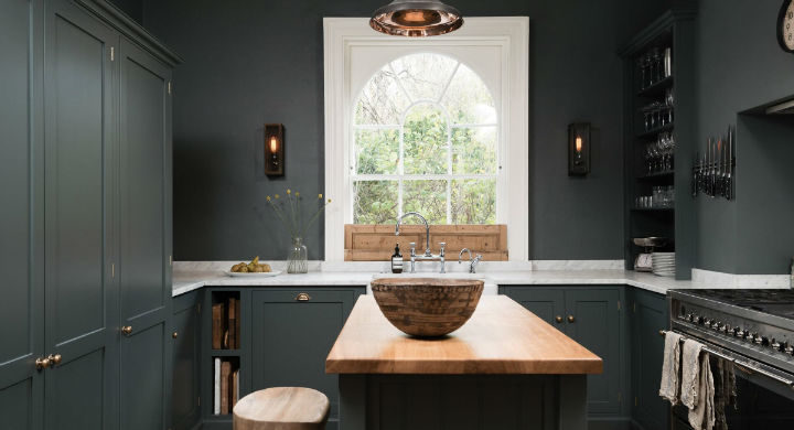 English Shaker Kitchen Design 44
