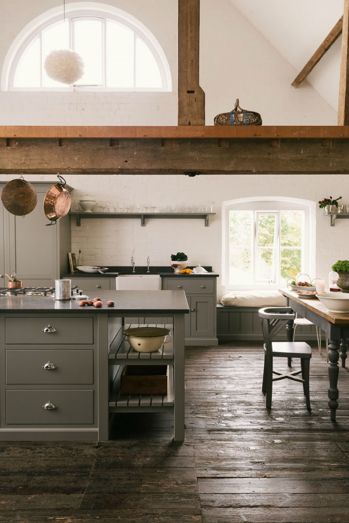 English Shaker Kitchen Design 50