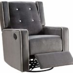 Gray Odelia Swivel Rocker Recliner