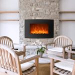 BestMassage 35” Electric Fireplace