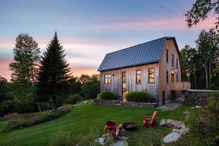 Old Barn Saved From Ruin Becomes a Beautiful Modern House