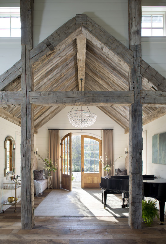 rustic elegant decorating idea