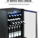 36 Bottles Beer Soda Cellar Fridge Freestanding