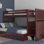 Full Mission Staircase Bunk Bed with 3 Drawers