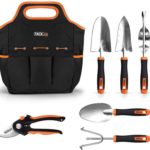 TACKLIFE Garden Tools Set-7 Piece Stainless Steel