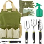 Vremi 9 Piece Garden Tools Set