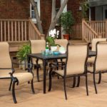 Brigantine 7-Piece Rust-Free Aluminum Outdoor Patio Dining Se