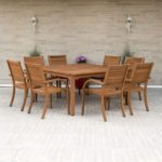 Arizona 9 Piece Square Outdoor Dining Set