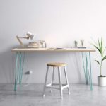 Colorful Hairpin Table Legs