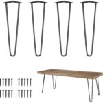 Elicit 16" Heavy Duty Hairpin Coffee Table Legs