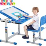 Children Desk and Chair Set Kids Study School Adjustable