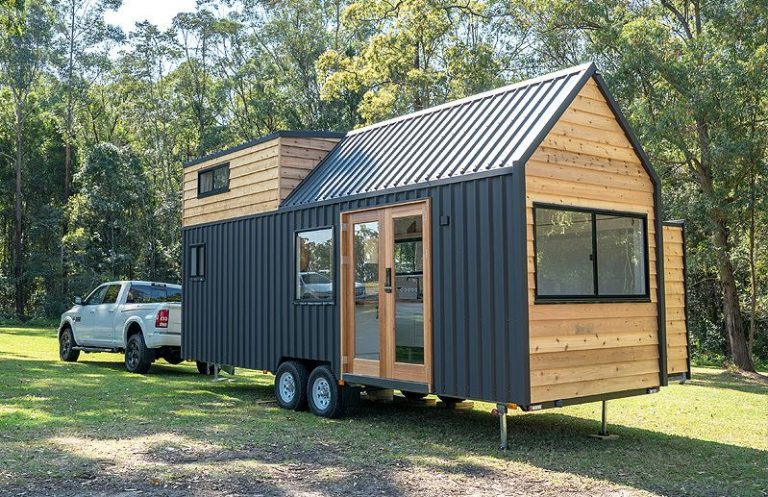 A High-End Tiny House on Wheels Can be Stylish and Sustainable Too