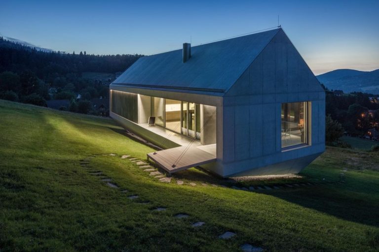 20 Gorgeous Concrete Houses With Unexpected Designs