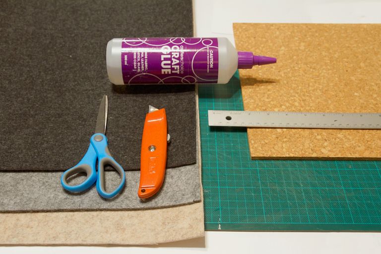 Felt Crafts – DIY Geometric Coasters