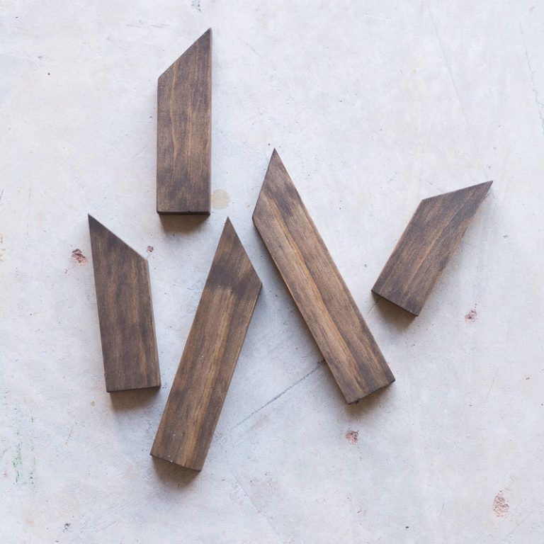 Scrap Wood Project – Modern Mountain Decor Art